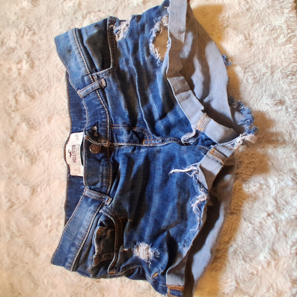Hollister Classic Blue Denim Shorts